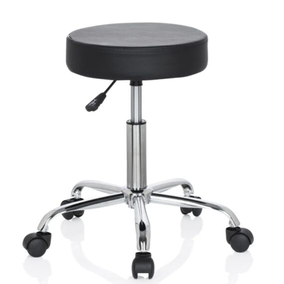 Tabouret sur roulettes